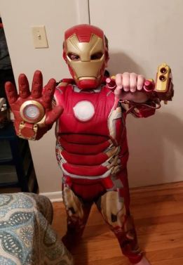 Blog 06-19-20 Joshy as Iron Man